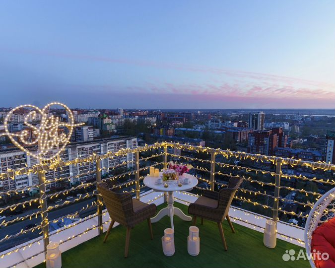 Романтика на высоте в Томске