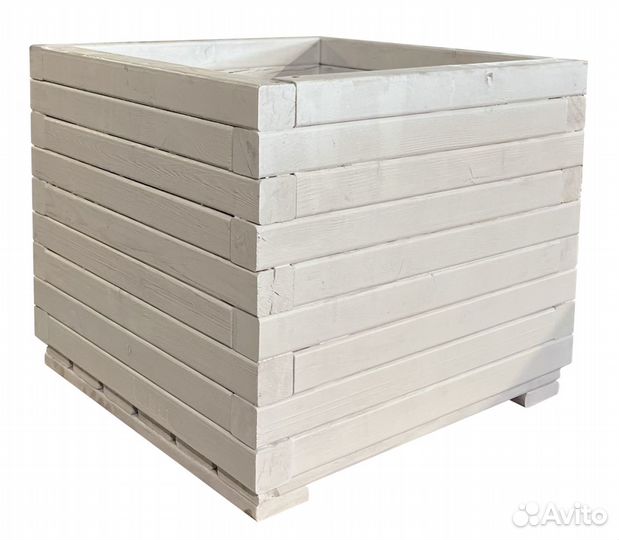 Кашпо для деревьев и цветов из лиственницы Крафт