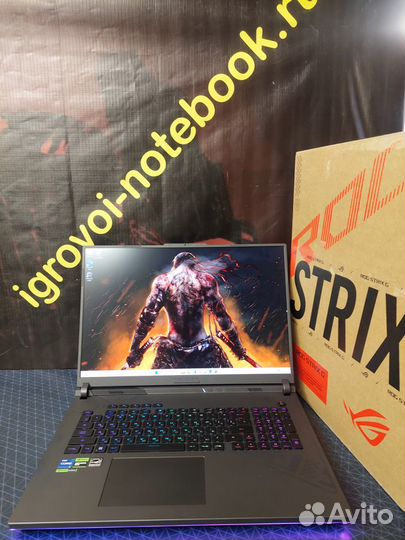 Asus ROG 18.0 240Гц i7-13650H RTX4070 16GB 1000SSD