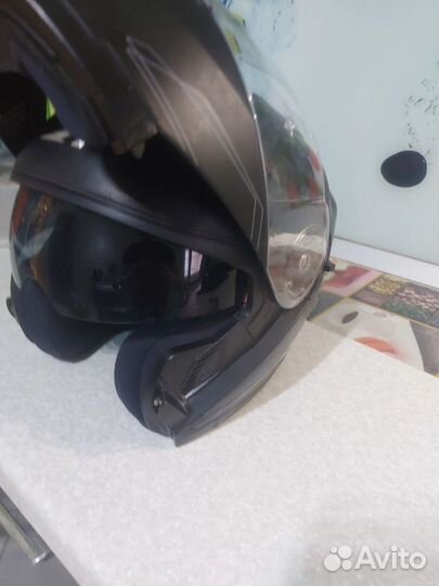 Шлем для мотоцикла черно матовый aston RT1200