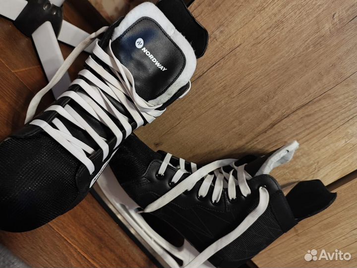Коньки хоккейные nordway 41 размер