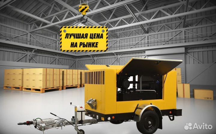 Винтовой компрессор дизельный