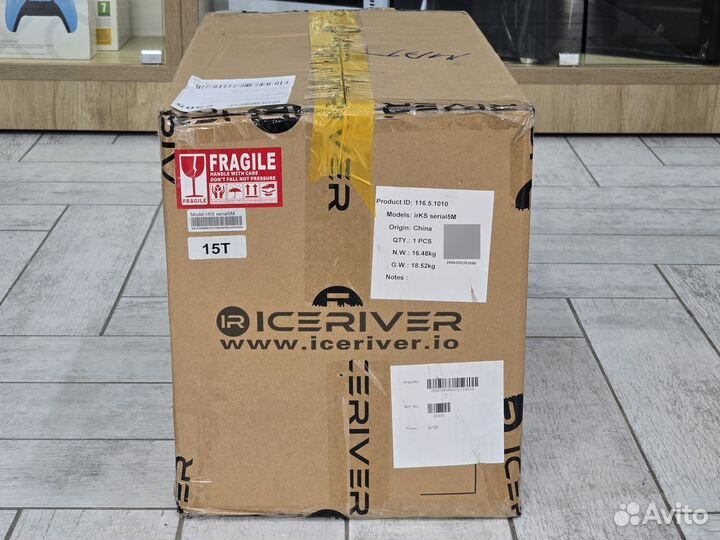 Асики Iceriver KS5M 15T / KS5L 12T с настройкой