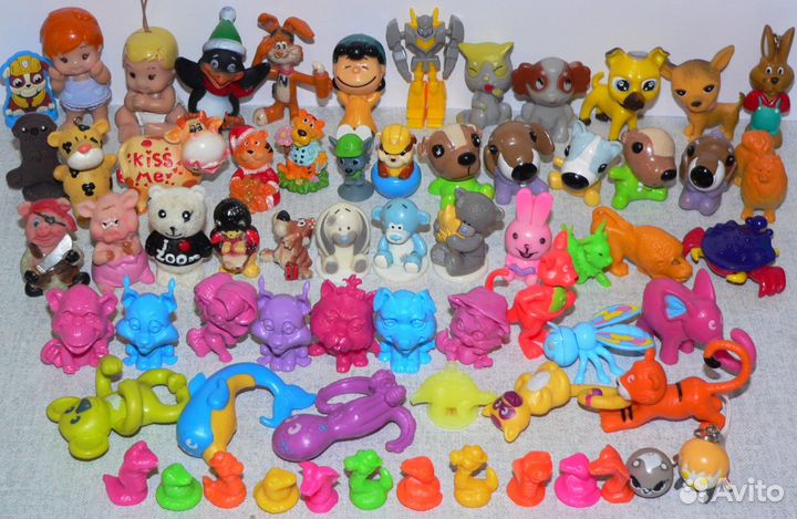 Игрушки из киндер и других яиц