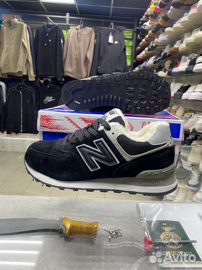 Кроссовки New Balance 574 зимние