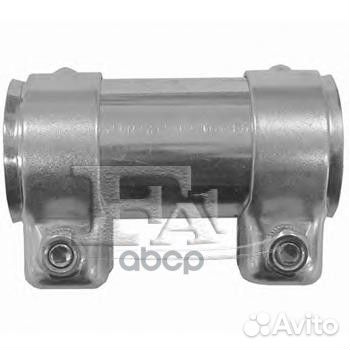 Хомут глушителя соединитель 65/68.5x90мм opel: