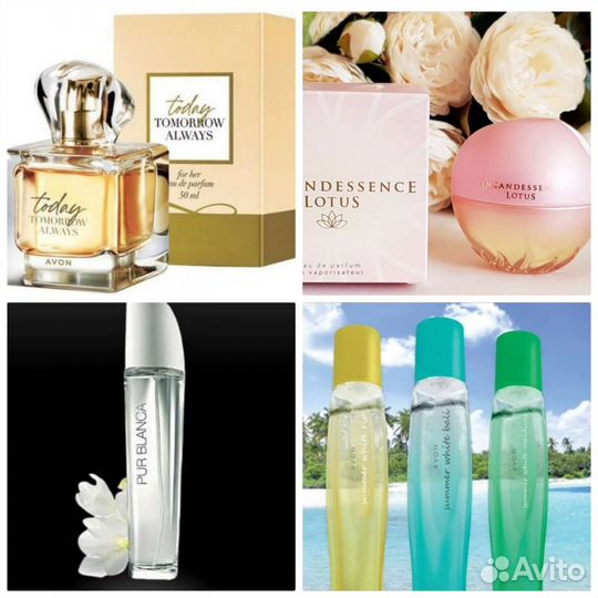 Avon мини флаконы для сумочки ароматы по 10мл