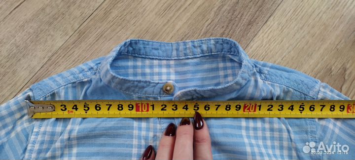 Рубашка для мальчика 110 116