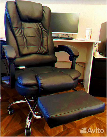 Кресло руководителя черное