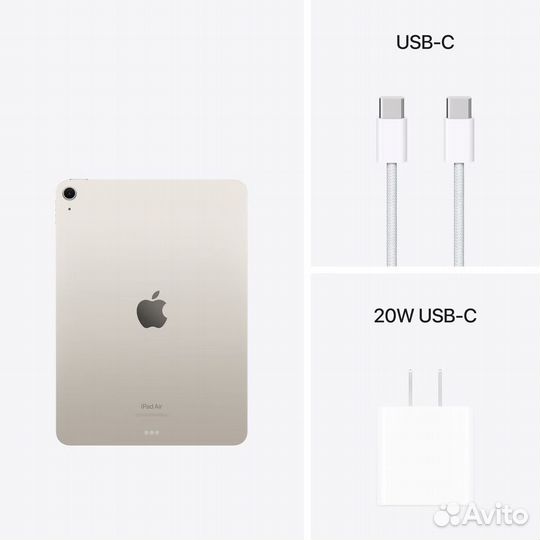 Apple iPad Air 11 2024 Wi-Fi 1TB Starlight