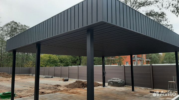 Навес для машины
