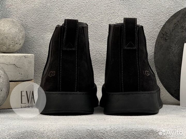 Ботинки мужские Ugg Chelsea Crafted Black