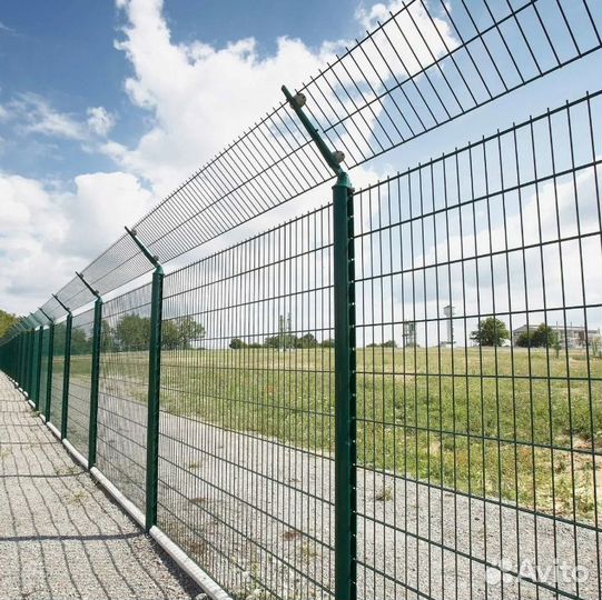 Забор из 3D сетки 40 метров