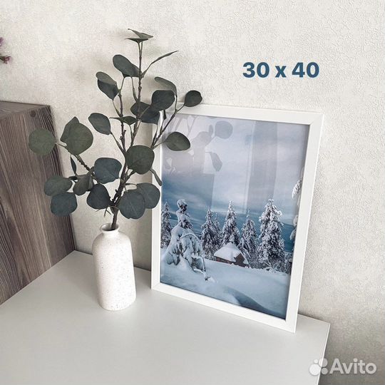 Фоторамки IKEA с постерами