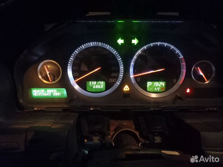 Щиток приборов volvo S60/S80/XC70 рестайлинг