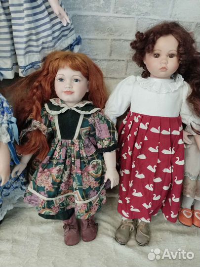 Куклы фарфоровые