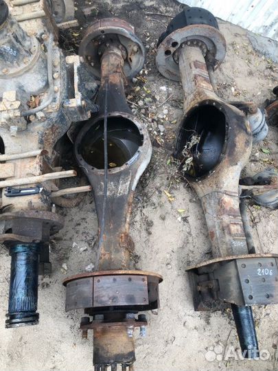 Чулок картер заднего моста на Газ 3309