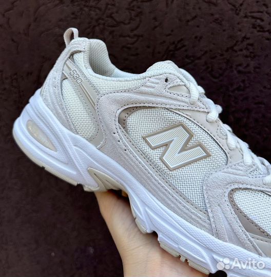 New Balance 530 'Sea Salt Moonbeam'. Оригинал