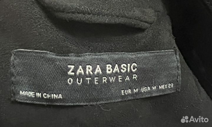 Накидка замшевая Zara