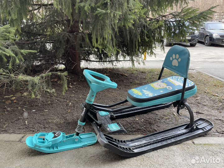 Детский снегокат бу