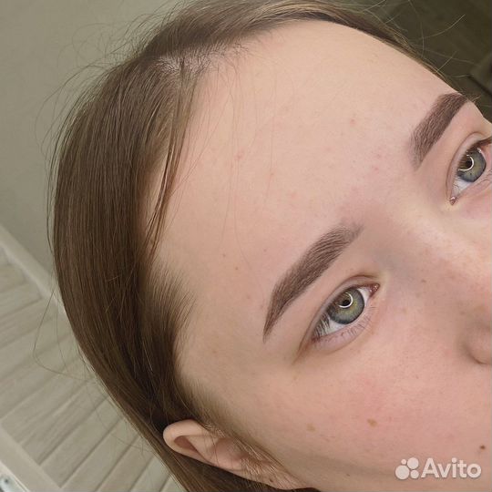 Оформление бровей
