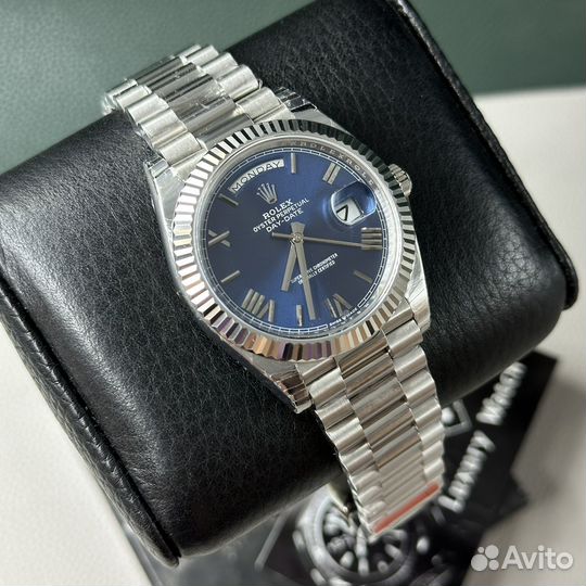 Часы Rolex Datejust 40mm Blue dial