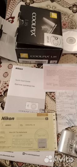 Цифровой фотоаппарат Coolpix L18/L16 не рабочий