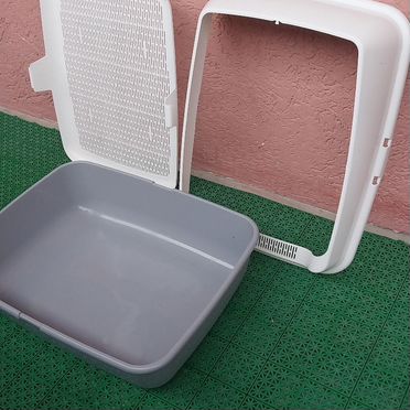 Лоток для кошек большой глубокий