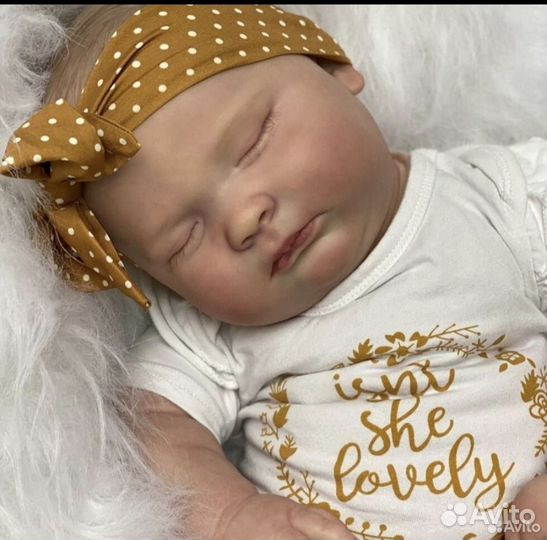 Кукла реборн силиконовая 60 см