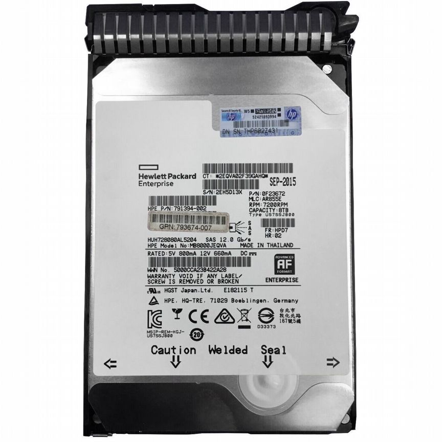 [STOREVIRTUAL] Жесткий Диск Hp 8tb Mb8000jeqva Sas 3.5 Storevirtual