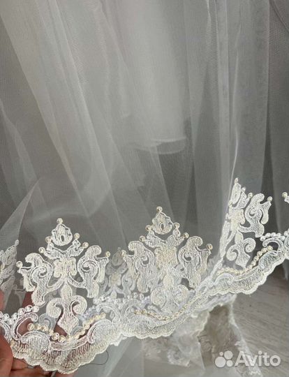 Тюль новый на отрез