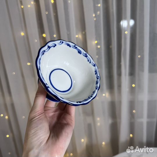 Креманка гжель