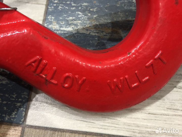 Крюк грузоподъёмностью 7 тонн с проушиной