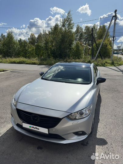 Mazda 6 2.5 AT, 2015, 135 000 км