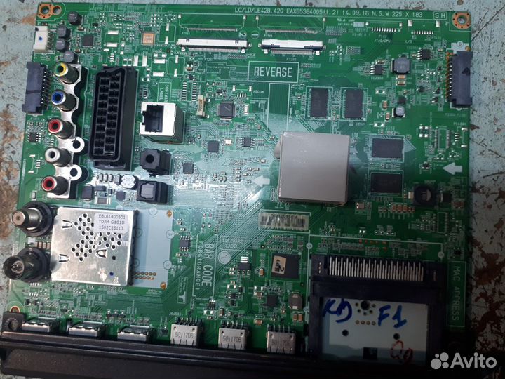 Детали телевизора LG 50LB653V