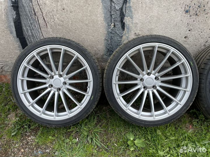 Разноширокие колёса BMW Mercedes