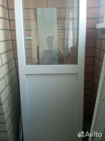 Балконная дверь б/у