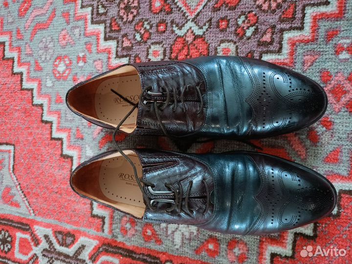 Продам ботинки, кожаные, итальянские, мужские