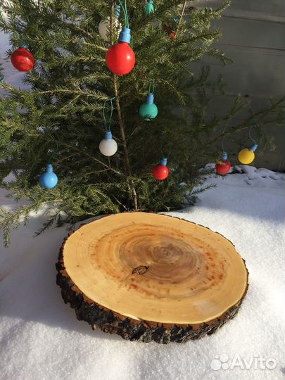 Разделочная деревянная доска. Массив Клена. Слэб