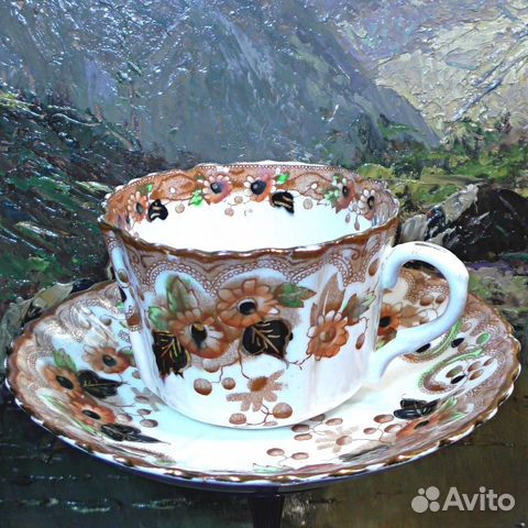 Чайно кофейная пара.Маргаритка.Фарфор.Daisy.Англия