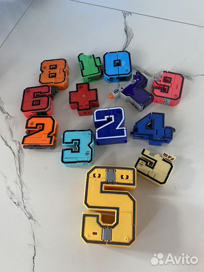 Цифры трансформеры