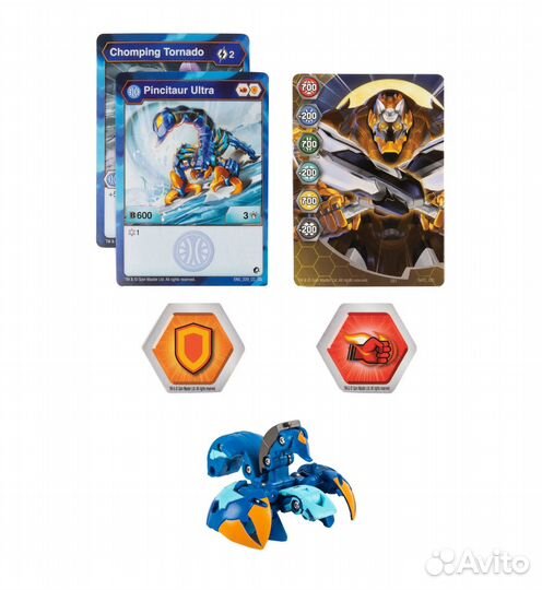 Новый Ultra Bakugan Geogan rising Pincitaur