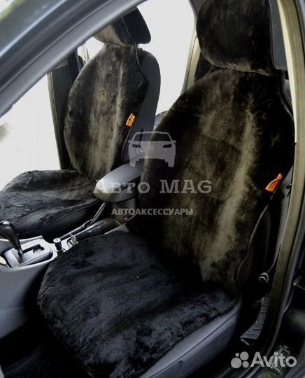 Меховые накидки натуральная овечья шерсть