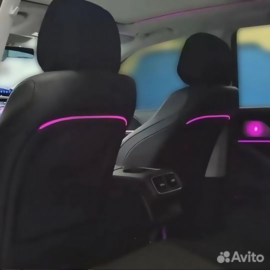 Подсветка сидений на Mercedes-Benz GLE GLS