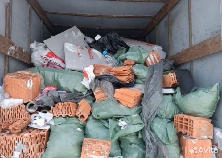 Вывоз мусора на газели