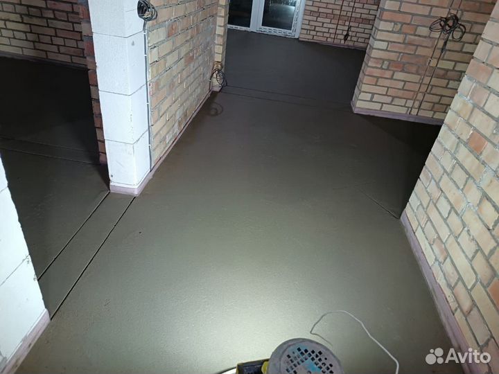 Полусухая стяжка пола