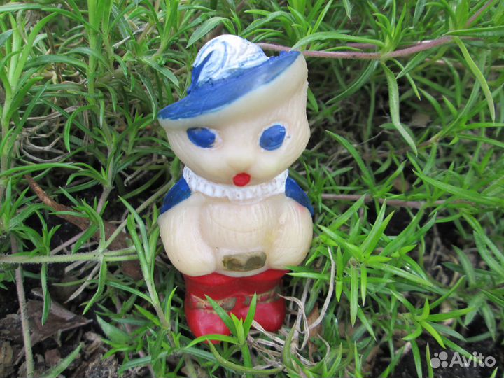 Кот в сапогах литая резина СССР