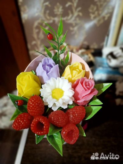 Букеты из мыла ручной работы