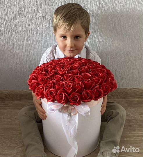 Мыльные цветы