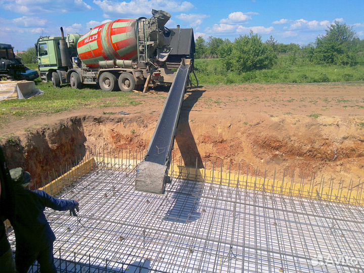 Бетон. Раствор. Насос. Транспортерная лента